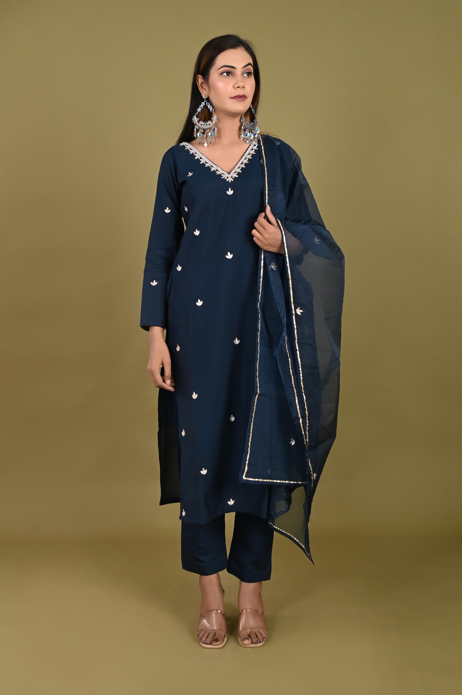 Cropped Faux leather Jacket