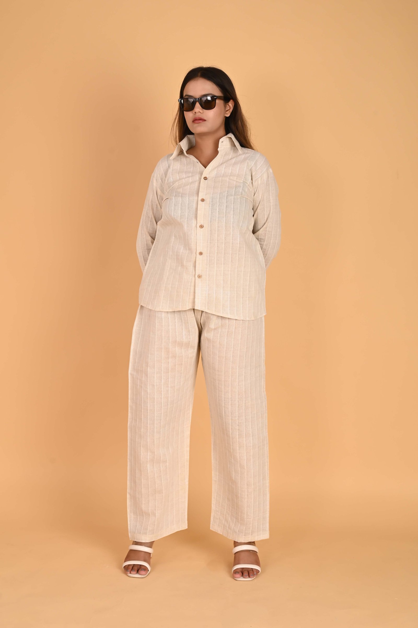 Cropped Faux leather Jacket