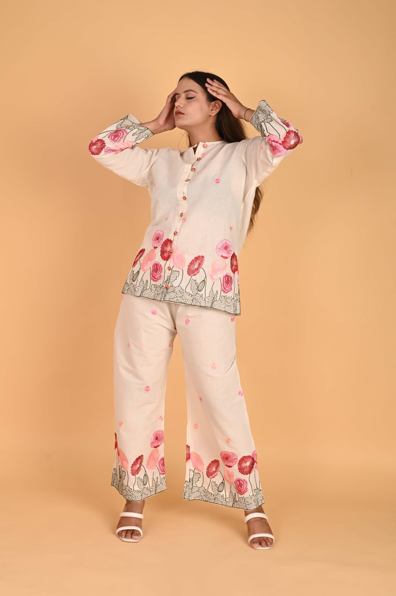 Cropped Faux leather Jacket