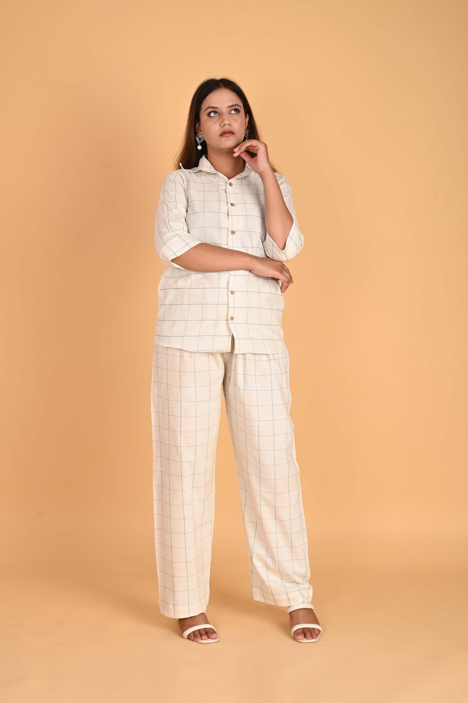 Cropped Faux leather Jacket